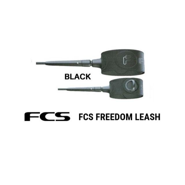 送料無料▲FCS 6' Freedom Leash (BLACK)