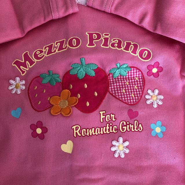 mezzo piano(メゾピアノ)のmezzo piano  新品Gジャン❤️ キッズ/ベビー/マタニティのキッズ服女の子用(90cm~)(ジャケット/上着)の商品写真