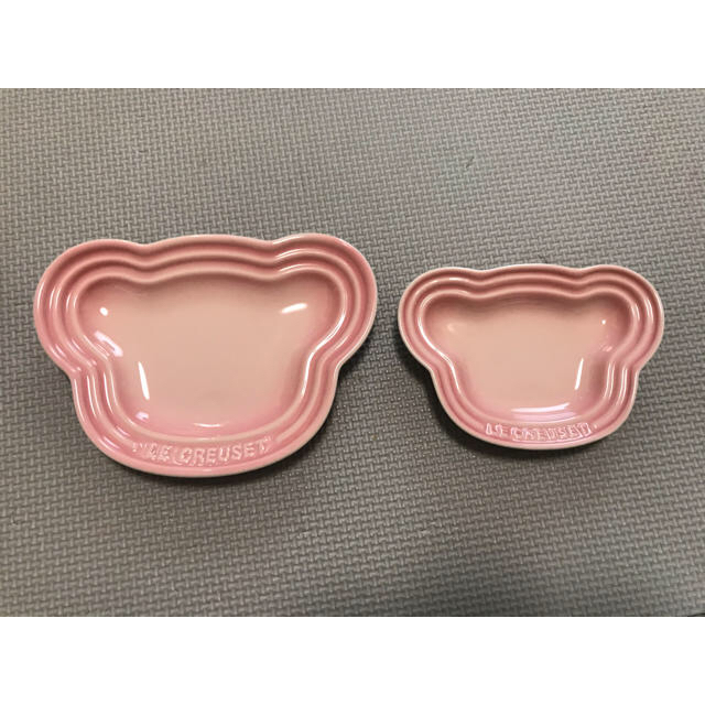 LE CREUSET(ルクルーゼ)のaaaisan様専用　ル・クルーゼ　ベビー食器　平皿 キッズ/ベビー/マタニティの授乳/お食事用品(離乳食器セット)の商品写真