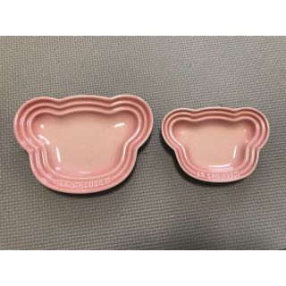 ルクルーゼ(LE CREUSET)のaaaisan様専用　ル・クルーゼ　ベビー食器　平皿(離乳食器セット)