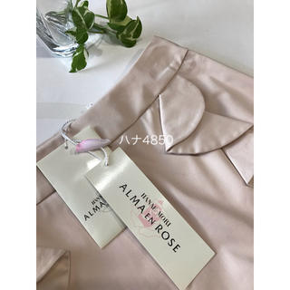 ハナエモリ(HANAE MORI)の新品タグ付き☆ALMA EN ROSE☆春夏スカート ポールカ　エポカ　ルネ(ひざ丈スカート)