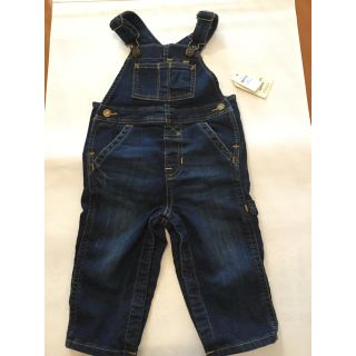 ベビーギャップ(babyGAP)の新品　baby Gapオーバーオール　80センチ(カバーオール)