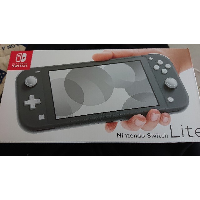 任天堂(ニンテンドウ)の任天堂 スイッチ ライト Switch lite 本体 グレー 灰色 エンタメ/ホビーのゲームソフト/ゲーム機本体(家庭用ゲーム機本体)の商品写真