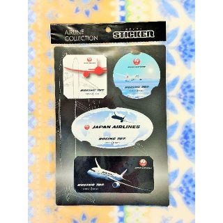 ジャル(ニホンコウクウ)(JAL(日本航空))の【正規品】☆ JAL AIRLINE COLLECTION STICKER ☆(航空機)