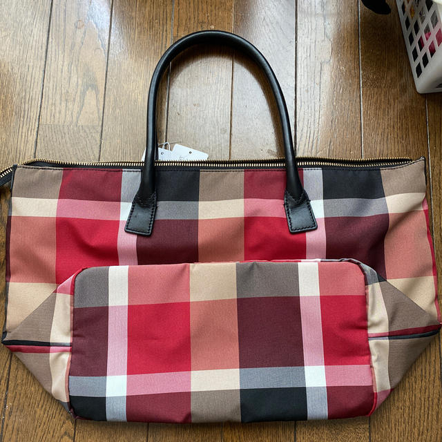 BURBERRY BLUE LABEL(バーバリーブルーレーベル)の★ｒｙｏｎさま専用★ブルーレーベルクレストブリッジ　トートバッグ2点 レディースのバッグ(トートバッグ)の商品写真