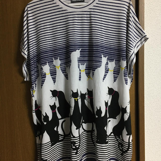 ⭐︎リノン様専用⭐︎Free size 猫Tシャツ レディースのトップス(Tシャツ(半袖/袖なし))の商品写真