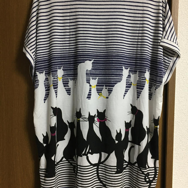 ⭐︎リノン様専用⭐︎Free size 猫Tシャツ レディースのトップス(Tシャツ(半袖/袖なし))の商品写真