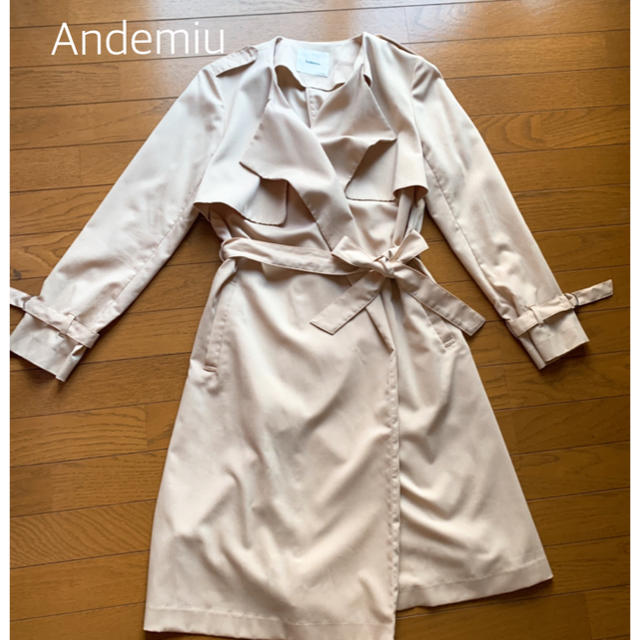 Andemiu(アンデミュウ)のAndemiuスプリングコート レディースのジャケット/アウター(スプリングコート)の商品写真