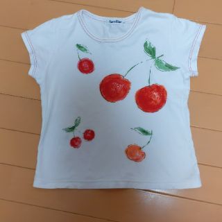 ファミリア(familiar)のhayahaya様専用　ファミリア　さくらんぼ　Tシャツ　120(Tシャツ/カットソー)