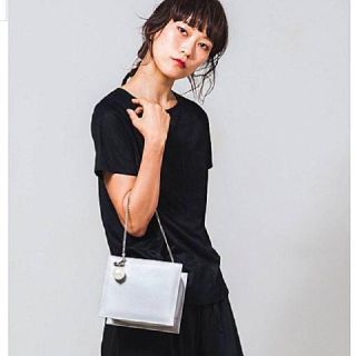 ユナイテッドアローズグリーンレーベルリラクシング(UNITED ARROWS green label relaxing)のお値下げ ラウゴア 2way ショルダーバッグ ハンドバッグ ミニ ライトグレー(ショルダーバッグ)