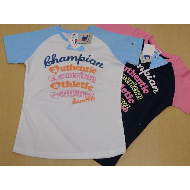 Champion(チャンピオン)の＜№3129＞(150cm)★Champion★半袖Ｔシャツ☆紺☆ キッズ/ベビー/マタニティのキッズ服女の子用(90cm~)(Tシャツ/カットソー)の商品写真