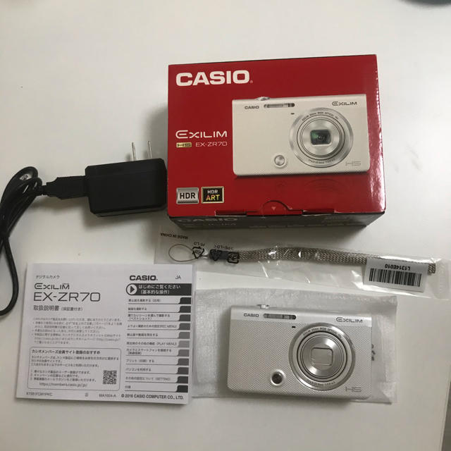 【年間ランキング6年連続受賞】 CASIO - EXILIM EX-ZR70 コンパクトデジタルカメラ