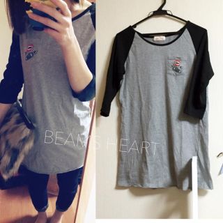 ビームス(BEAMS)のBEAMS HEART ラグラン ロンT(Tシャツ(長袖/七分))