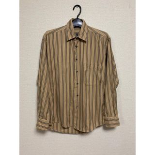 バーバリー(BURBERRY)のバーバリー　シャツ　ロンドン　ベージュ　ストライプ(シャツ)