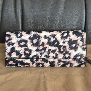 コーチ(COACH)のコーチ★レオパード柄長財布★usedごく美品(財布)