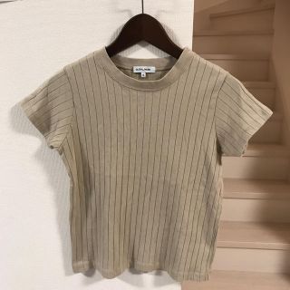 グローバルワーク(GLOBAL WORK)のグローバルワーク　S リブTシャツ (Tシャツ(半袖/袖なし))