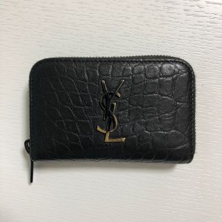 サンローラン(Saint Laurent)の⚠️値下げ中⚠️ YSL サンローラン  クロコ　コインケース(コインケース/小銭入れ)