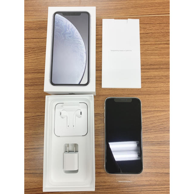 iPhoneXR 64G ホワイト❗️SIMロック解除済❗️ - au iPhoneXR 64G ホワイト❗️SIMロック解除済❗️ - au
