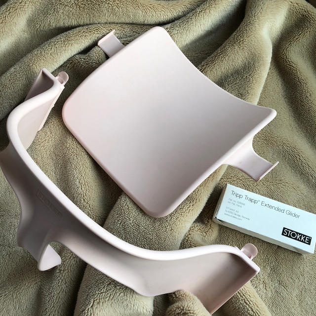 Stokke(ストッケ)のTripp Trapp ベビーセット　淡ピンク♡ キッズ/ベビー/マタニティの寝具/家具(その他)の商品写真