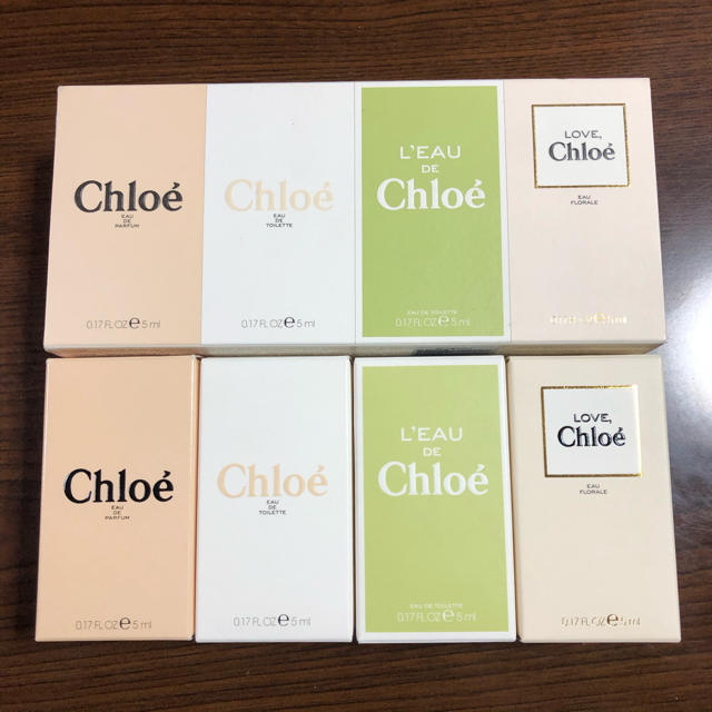 Chloe(クロエ)のクロエ　ミニ香水4Pセット コスメ/美容の香水(香水(女性用))の商品写真