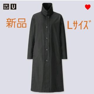 ユニクロ(UNIQLO)のユニクロユー  ライトロングコート L(ロングコート)