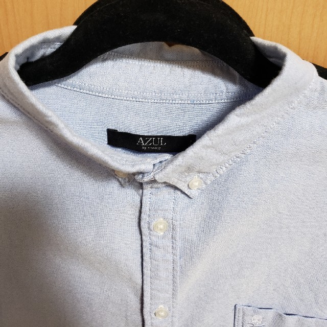 AZUL by moussy(アズールバイマウジー)のメンズシャツ七分袖 メンズのトップス(シャツ)の商品写真