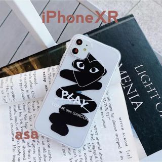 コムデギャルソン(COMME des GARCONS)のiPhoneケース　iPhoneXR ギャルソン　ハート　シンプル(iPhoneケース)