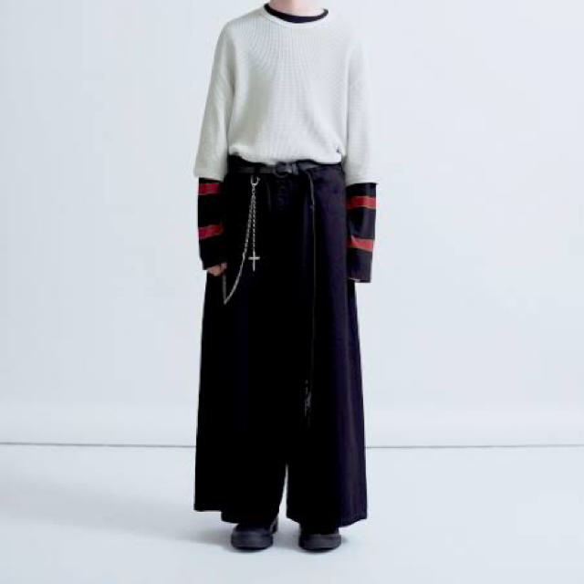 LAD MUSICIAN CROPPED WIDE PANTS