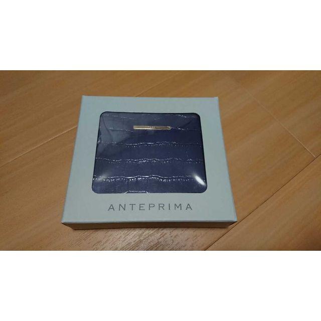 ANA機内販売 アンテプリマ 二つ折り財布(ネイビー) 新品