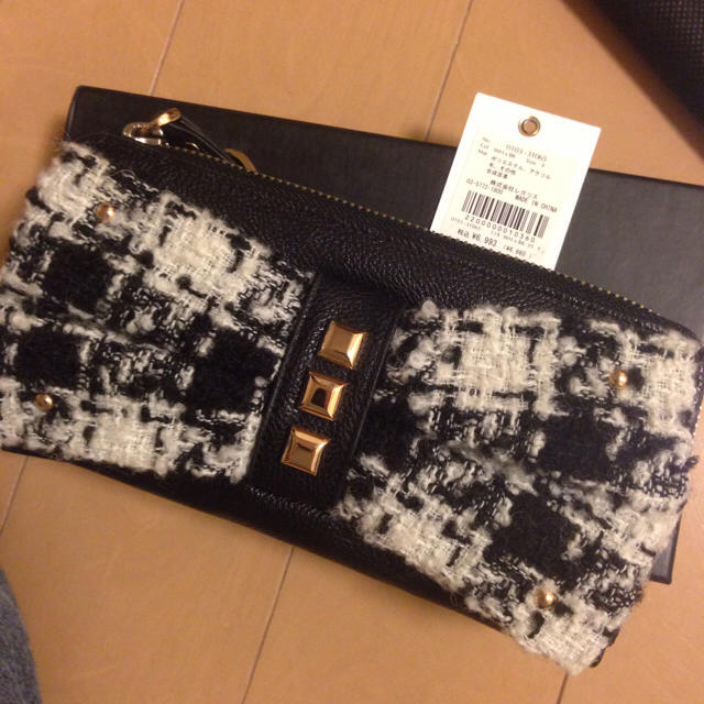 SMIR NASLI(サミールナスリ)のサミールナスリ 黒 財布 レディースのファッション小物(財布)の商品写真