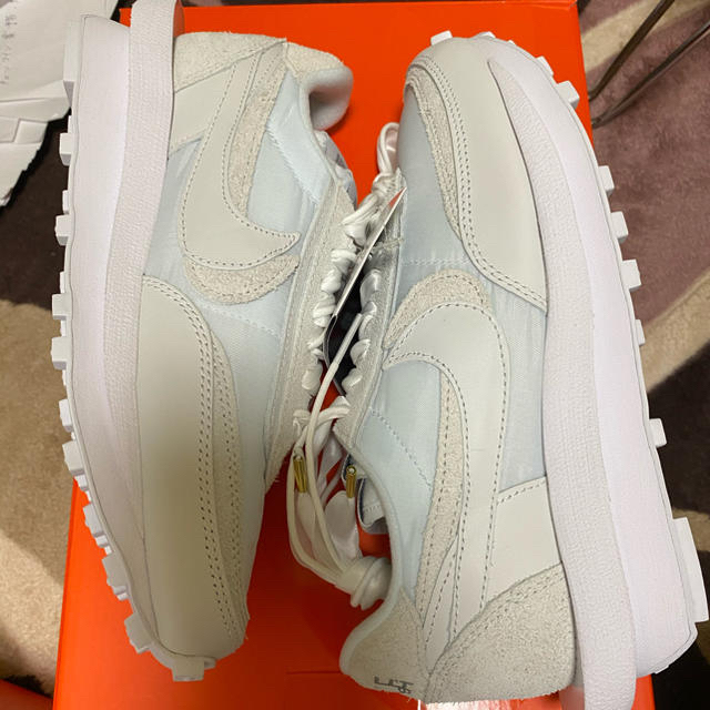 NIKE(ナイキ)のSacai × Nike LD Waffle Nylon White レディースの靴/シューズ(スニーカー)の商品写真