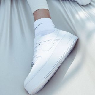 ナイキ(NIKE)のNIKE エア フォース 厚底スニーカー 24.0cm(スニーカー)