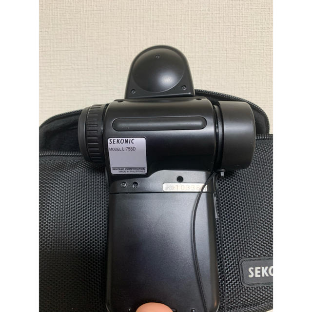 セコニック SEKONIC 露出計 L-758D メーター 美品 スマホ/家電/カメラのカメラ(露出計)の商品写真