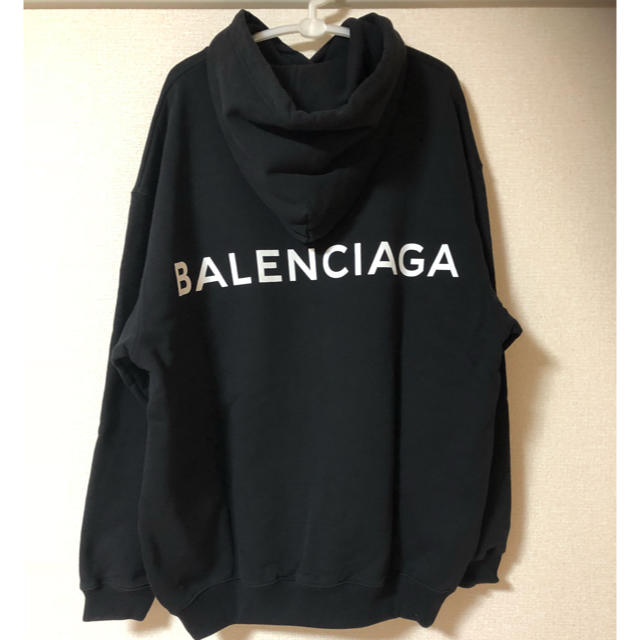 BALENCIAGA ロゴフーディーパーカー XS 正規品