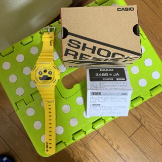 ジーショック(G-SHOCK)のG-SHOCK Gショック DW-5900RS-9JF イエロー(腕時計(デジタル))