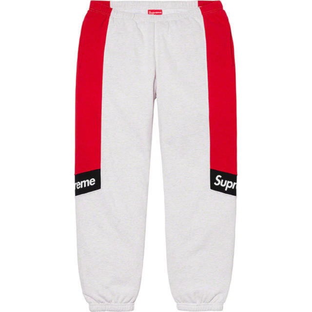 supreme color blocked sweatpant