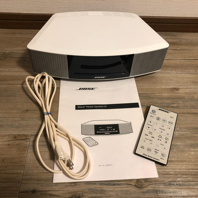 外観◎動作◎音質最高◎BOSE WAVE MUSIC SYSTEM IV WH 【受注生産品