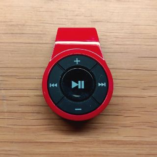 グリーンハウス GH BHRA RD Bluetooth レシーバー 赤色(ヘッドフォン/イヤフォン)