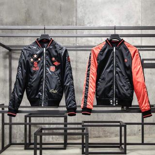 ディーゼル(DIESEL)の新品未使用☆希少！DIESEL×AC MILAN リバーシブルジャケット(スカジャン)