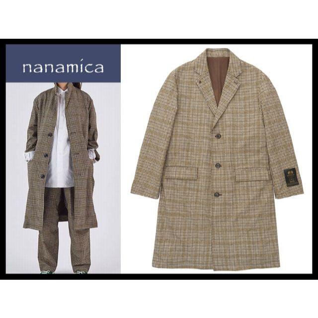 nanamica(ナナミカ)のCogitosan様専用 新品 ナナミカ 19AW チェスターコート M メンズのジャケット/アウター(チェスターコート)の商品写真
