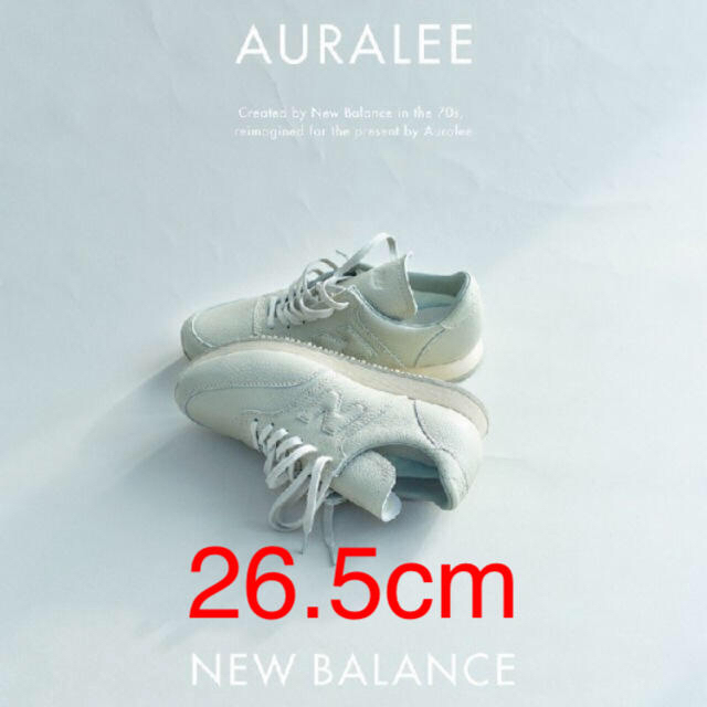 New Balance(ニューバランス)の新品 AURALEE X NEW BALANCE COMP100  26.5 メンズの靴/シューズ(スニーカー)の商品写真