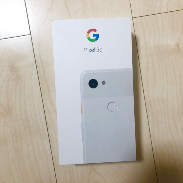 Google pixel 3a Clearly White＊新品未使用すべて付属残債