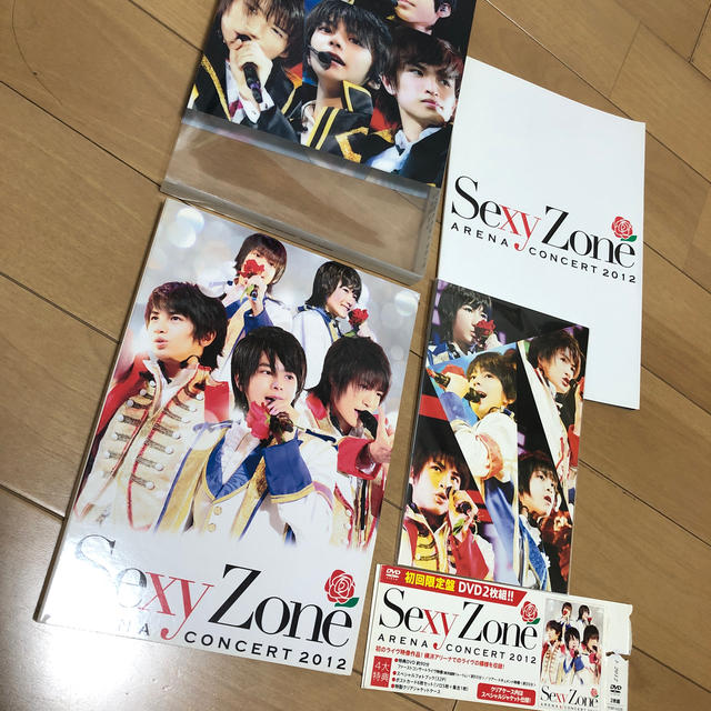 Sexy Zone(セクシー ゾーン)のSexy　Zone　アリーナコンサート2012（初回限定盤） DVD エンタメ/ホビーのDVD/ブルーレイ(ミュージック)の商品写真