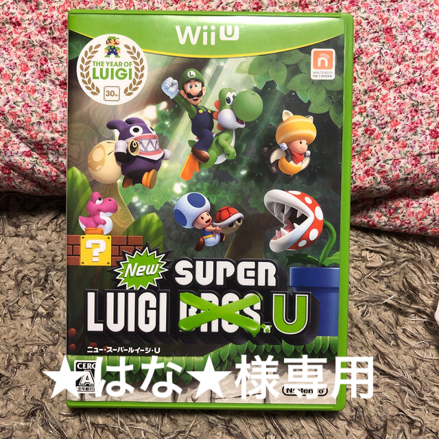 Wii U(ウィーユー)のNew スーパールイージ U Wii U エンタメ/ホビーのゲームソフト/ゲーム機本体(家庭用ゲームソフト)の商品写真