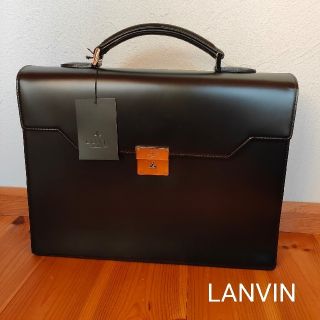 新品 ランバン LANVIN ビジネスバッグ 黒 定価63000円＋税