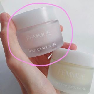 イニスフリー(Innisfree)のFEMMU ファミュ ローズスリーピング クリーム(パック/フェイスマスク)