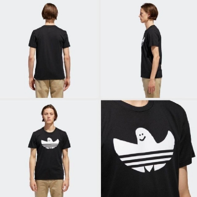 adidas(アディダス)の新品 M adidas originals Tシャツ シュムー 黒 メンズのトップス(Tシャツ/カットソー(半袖/袖なし))の商品写真