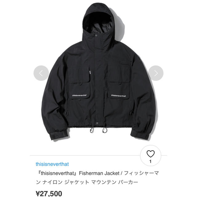 thisisneverthat fisherman Jacket ジャケット