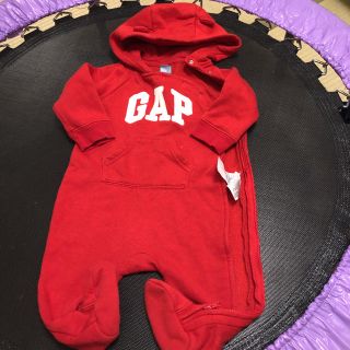 ベビーギャップ(babyGAP)のgap くま耳カバーオール(カバーオール)