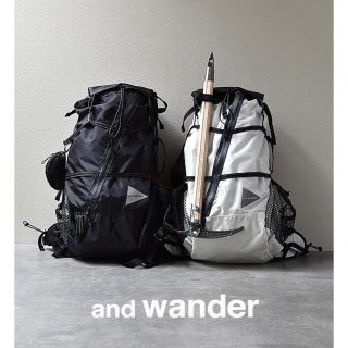 イッセイミヤケ(ISSEY MIYAKE)のand wander 40L Back Pack(バッグパック/リュック)